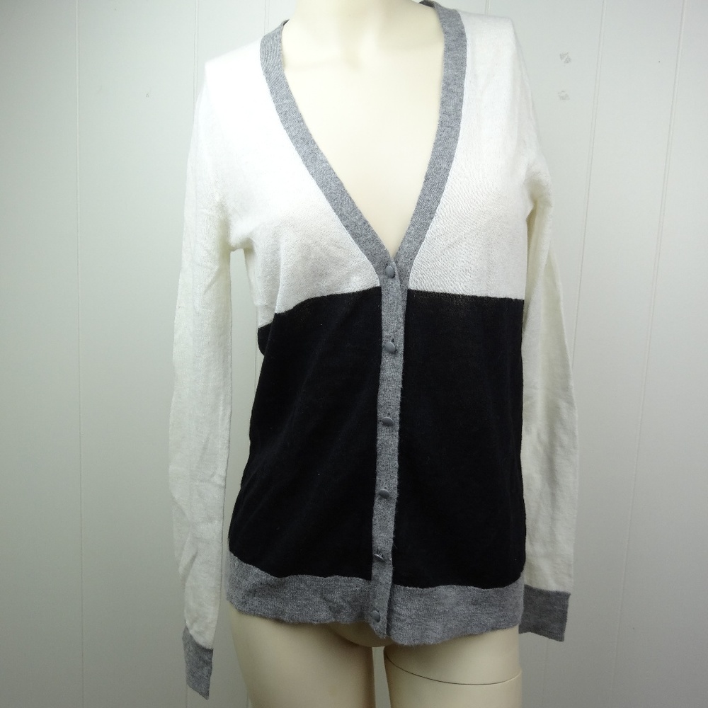 Banana Republic Women Cardigan Sweater Color Block
